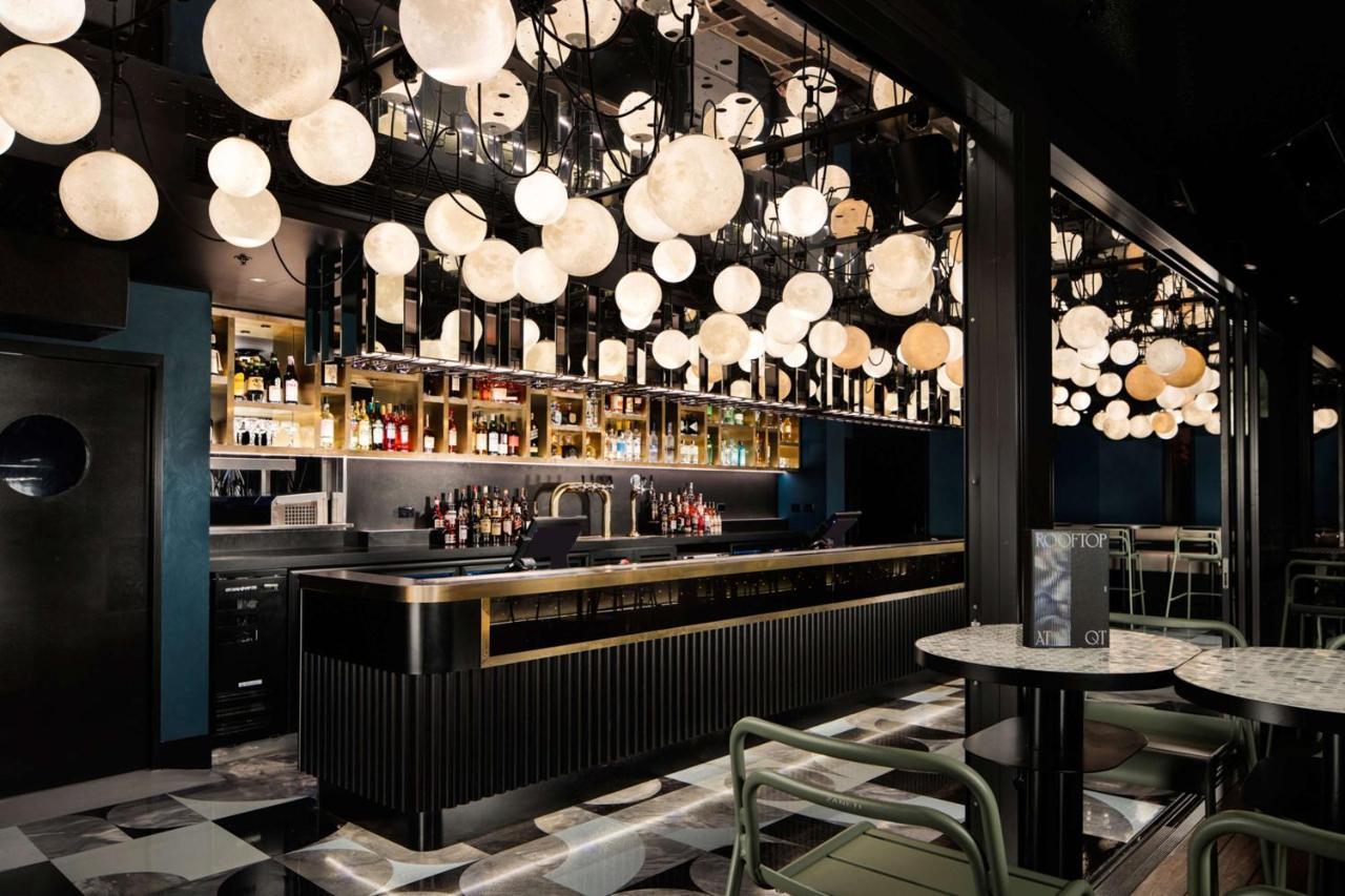 Qt Newcastle Hotel Exterior foto The bar at the 2018 edition of the London Design Festival